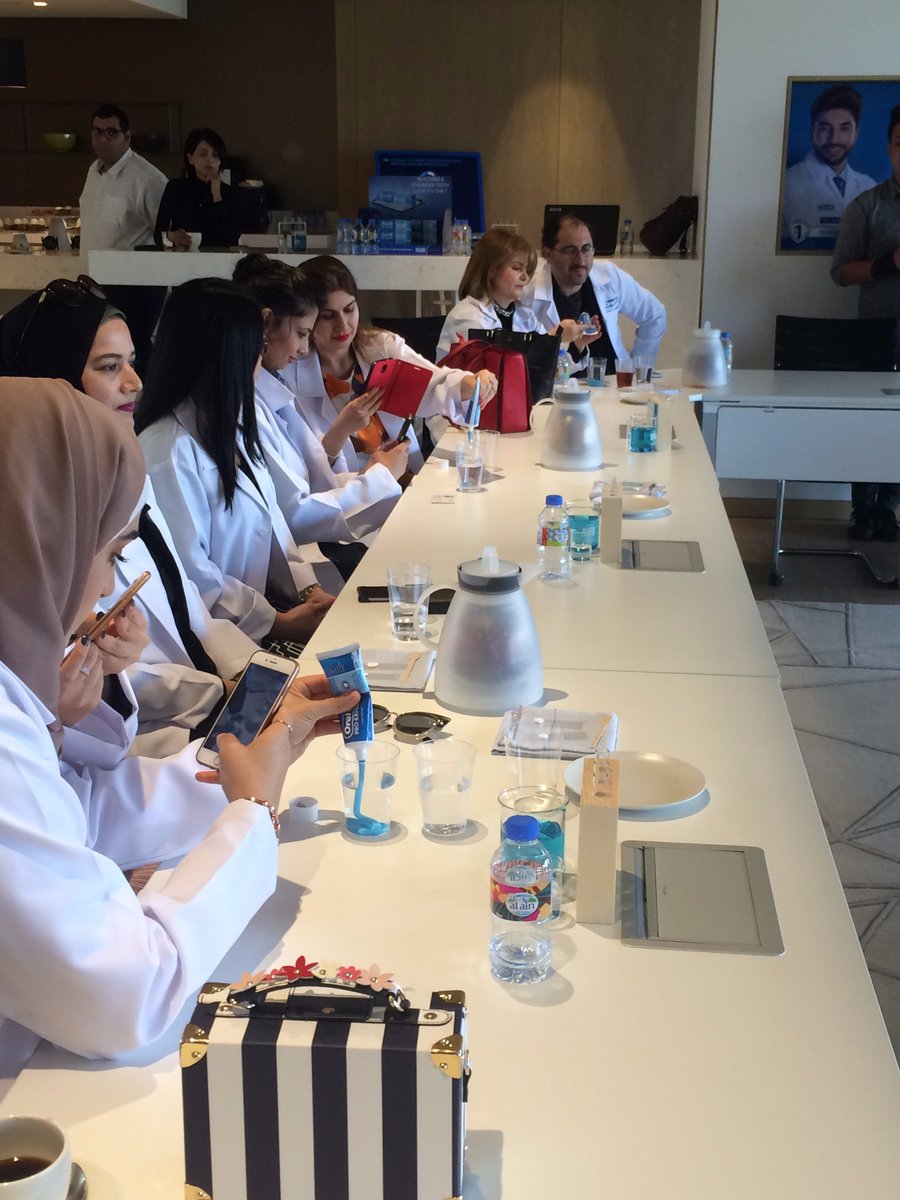 OralBArabia's tweet photo. In action! Our guests are testing the Oral-B technology. #iSwitched #OralBtoothpaste #OralBArabia https://t.co/Gj2RmSvWtX