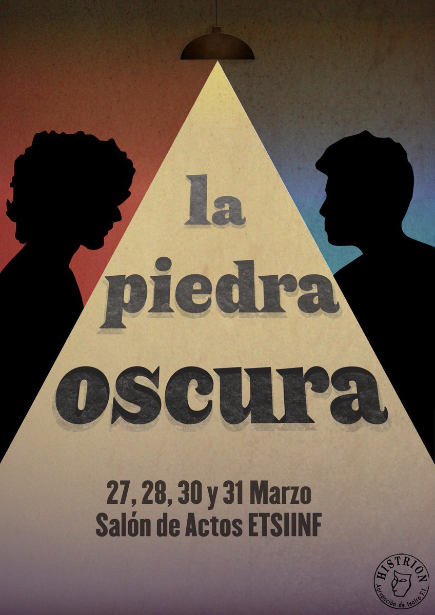 informaticaupm's tweet photo. Hoy @HistrionUPM celebra el #DiaMundialDelTeatro estrenando obra a las 19:00h. #xxvifestivalteatro https://t.co/Qz4Qo3T2JR
