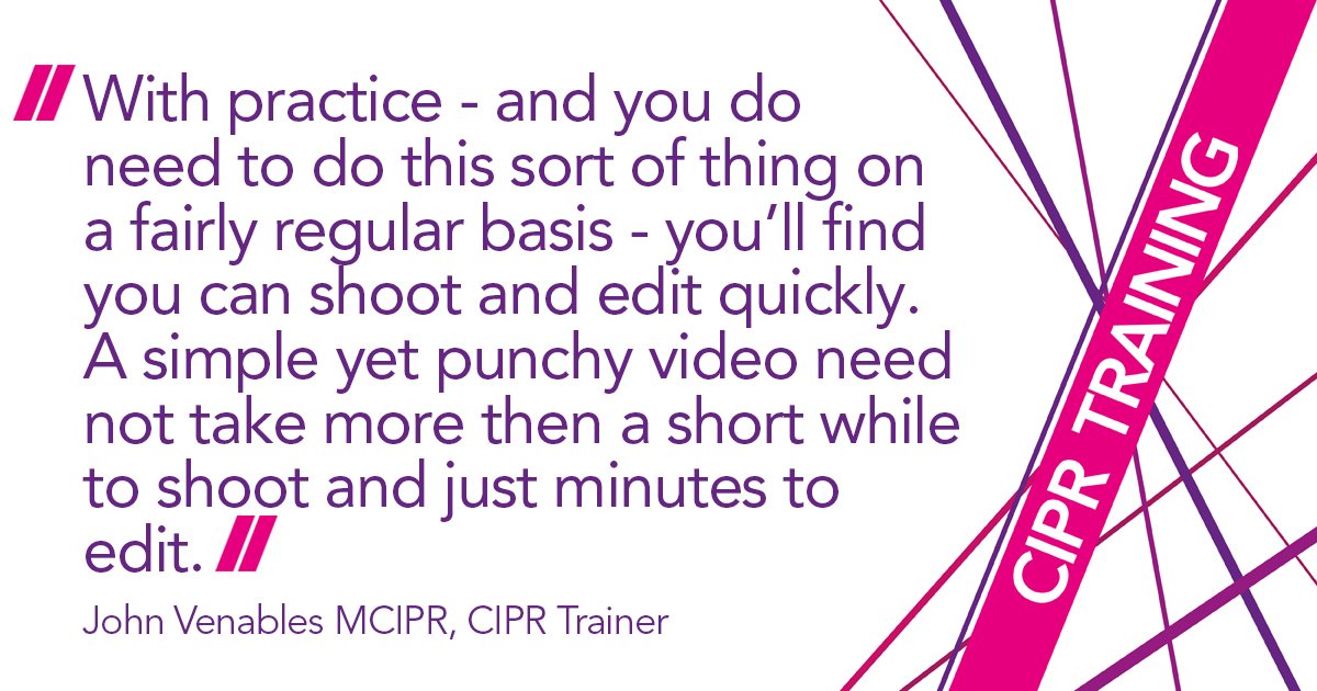 CIPR_Global's tweet photo. Video content is a great tool for PR practitioners, read these 5 busted myths about do-it-yourself videos #CIPRLearn https://t.co/to9J7A03sp https://t.co/zvkuKMvLeE