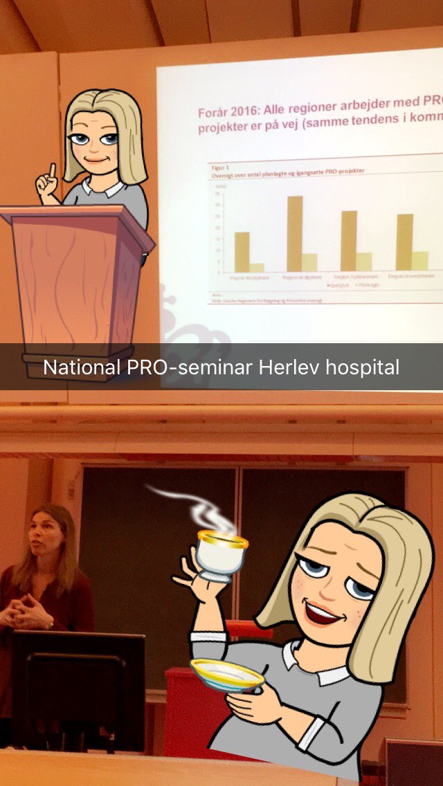 LineaOhmS's tweet image. National Seminar Patient rapporteret oplysninger #PRO