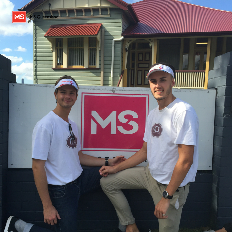 msqld's tweet photo. Great to have Matt &amp; Greg from @mdc_aus_ drop in - big things in the pipeline for their Million Dollar Challenge for #MS, watch this space! https://t.co/yLB8ekGeLb