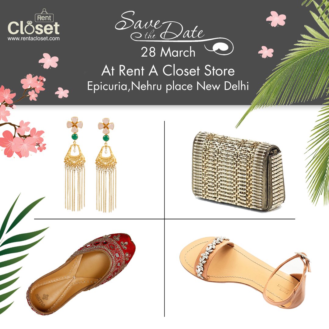 rentacloset's tweet photo. #RentACloset invites you to our #SpringSummer #AccessoryWeek showcasing our latest collection.#RAC #AffordableFashion #BeNewEveryDay. https://t.co/6YyEMqBPma