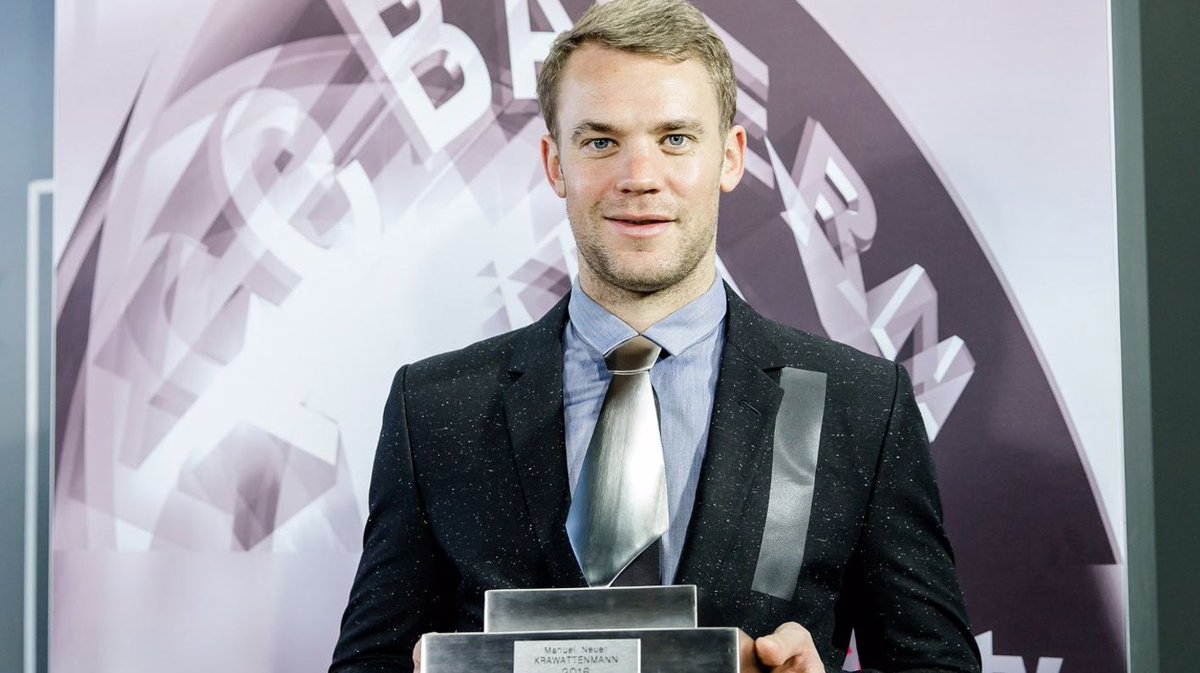 Happy 31st birthday Manuel Neuer!

Games - 183
Clean Sheets - 100
Ties made from metal - 1   