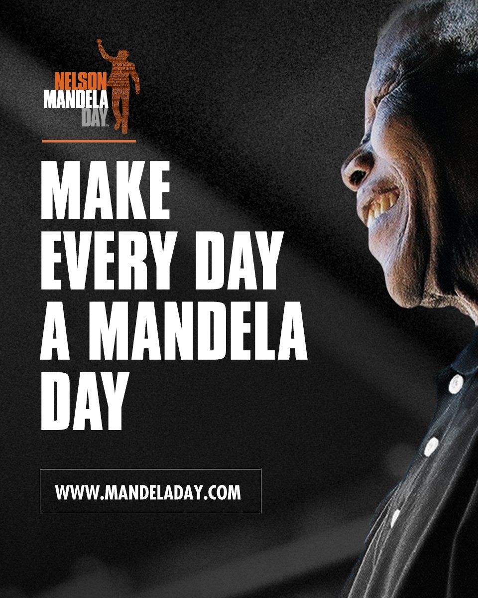 NelsonMandela's tweet image. Each &amp;amp; everyone of us has the ability &amp;amp; the responsibility to change the world for the better. How are you making a difference? #Service