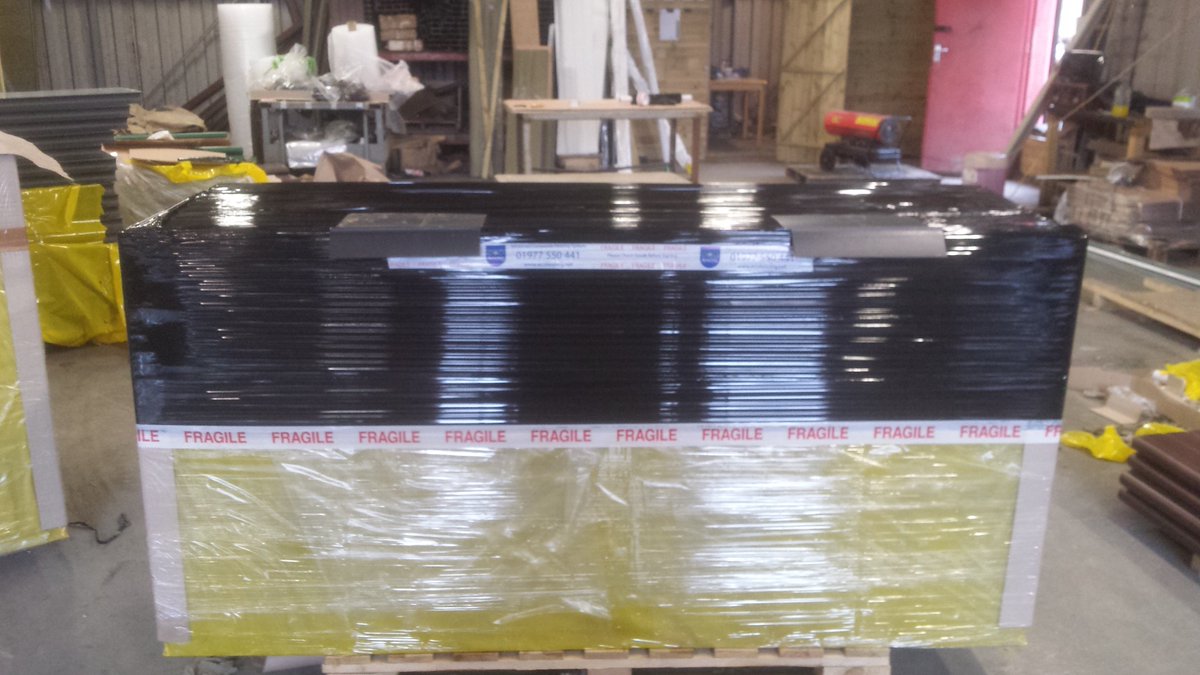 AndyFenney's tweet photo. Eco fencing delivery ready to go to Cheshire. https://t.co/D9ikXVjRCv for full range of products. https://t.co/z8oPMsM5O7