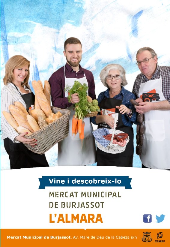 Loles, Fran, Vicente i Lola són algunes de les persones que treballen en el Mercat per a oferir-te productes de qualitat #megustamimercado