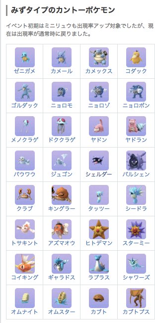 ポケモンgo攻略 Gamewith V Twitter そういえば水ポケモンなのにカブト カブトプスの出現率が上がっていない気がする T Co Zukx3zvv25 Twitter