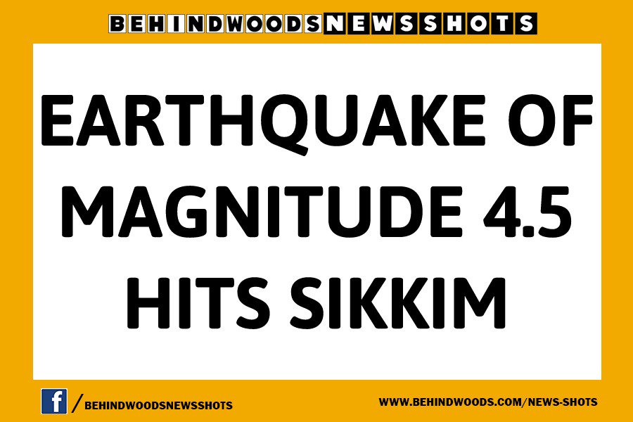 behindwoods's tweet photo. #EarthQuake #Sikkim #Magnitude #MinorQuake https://t.co/rHHxlPcqxC