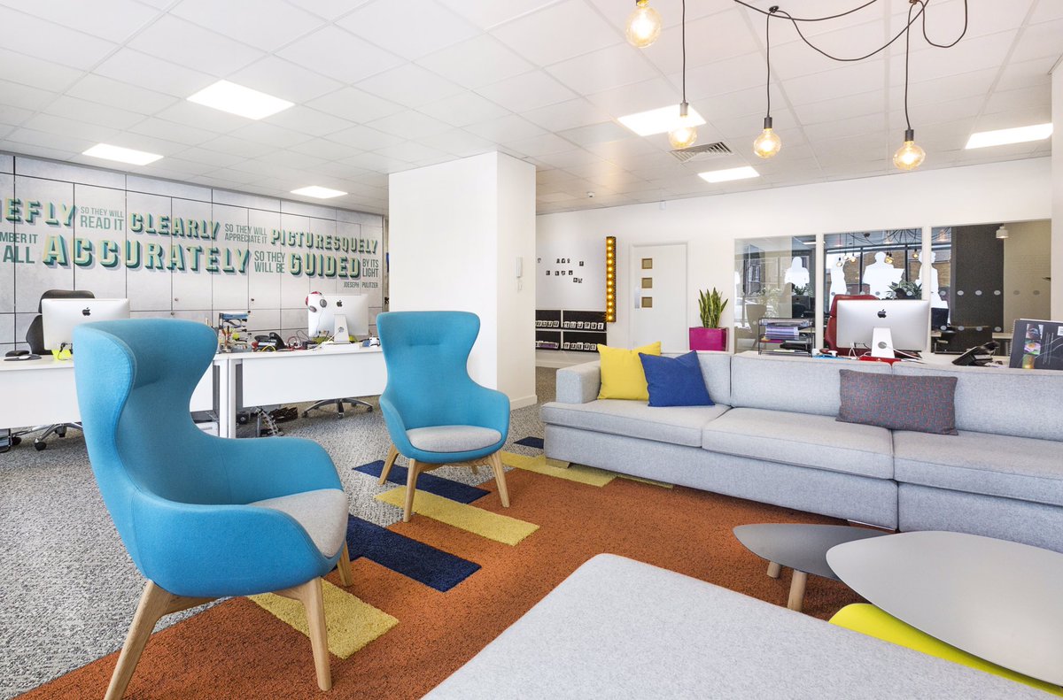 A little snap from our Photoshoot at our lovely client <a href="/interactlondon/">Interact Learning</a> offices this weekend. Can't wait to share the rest #officedesign #ldn