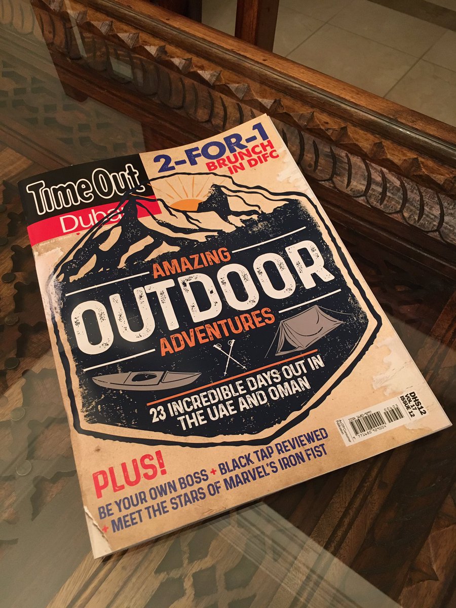 Great recent mag about the #outdoors in #dubai by <a href="/TimeOutDubai/">Time Out Dubai</a>.  Highly recommended read!!  Let's get outside and get #active!