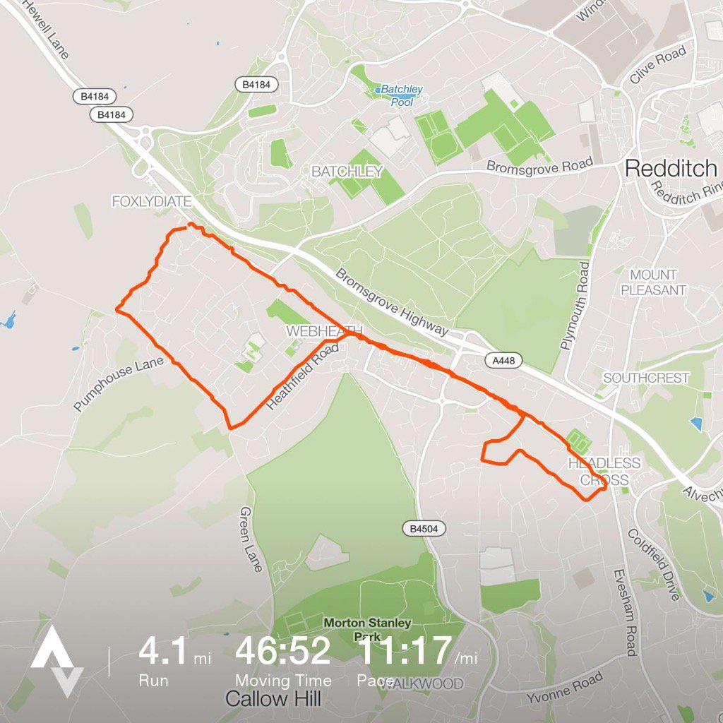 its_simply_cake's tweet photo. Check out my run on Strava.
https://t.co/ZwzpwFwfeB @cgibsoc  #effortmade 😉 https://t.co/vrVFV4BVDB