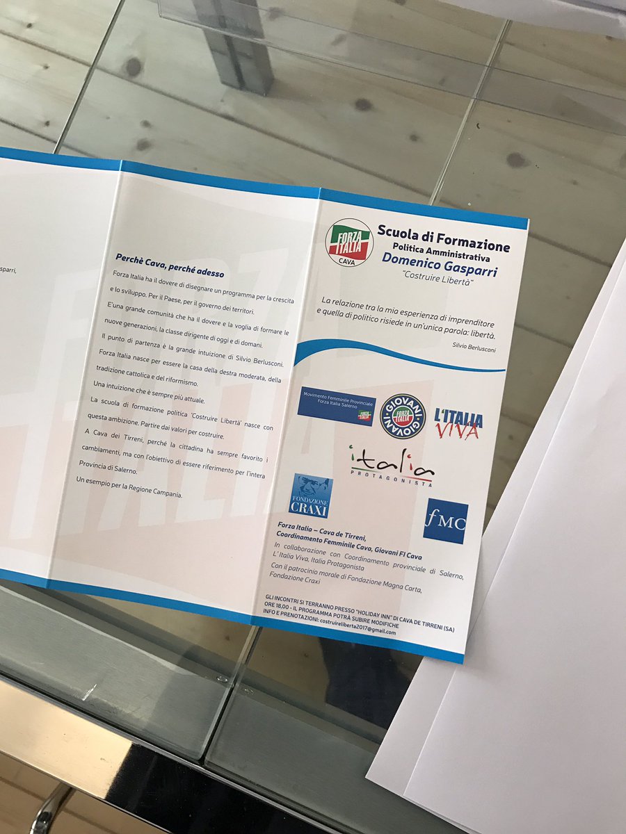 gasparripdl's tweet photo. Oggi prende il via la scuola di formazione Domenico Gasparri @forza_italia @mara_carfagna  @tgr_campania https://t.co/BWEPuWj1Vf
