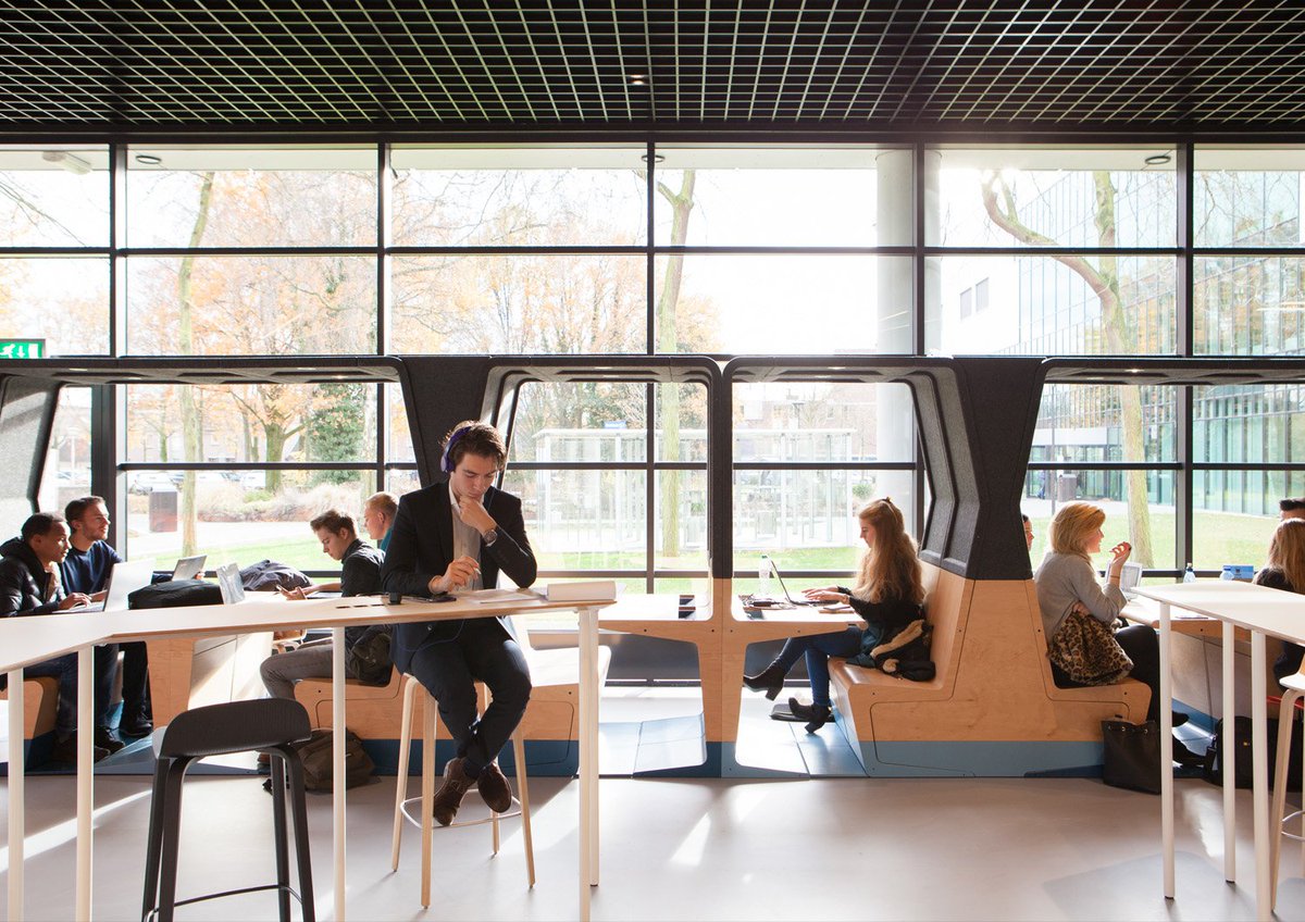 mecanoo_'s tweet image. A few more days to get your votes in for #HUBB by @mecanoo_ and @Gispen, a finalist of the @Architizer A+ Awards! vote.architizer.com/PublicVoting#/…