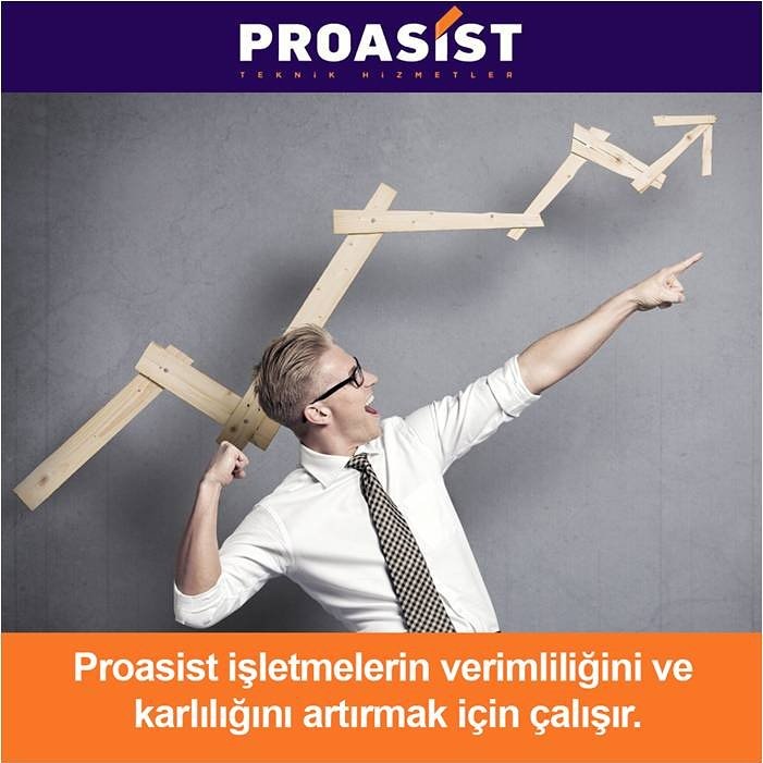 Proasist işletmelerin verimliliğini ve karlılığını artırmak için çalışır.