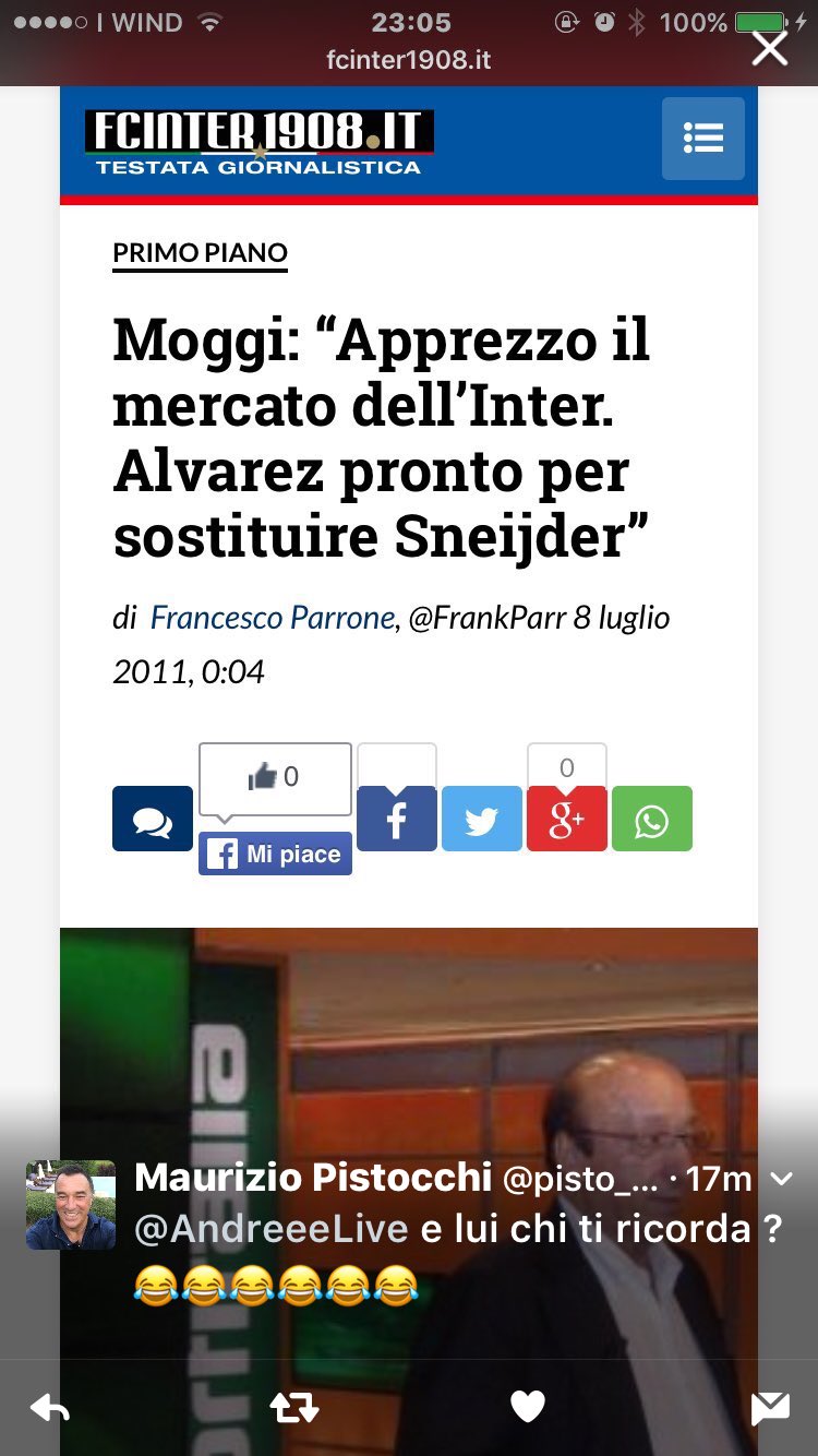 Maurizio Pistocchi on Twitter &quot;ride bene chi ride per ultimo 😉…
