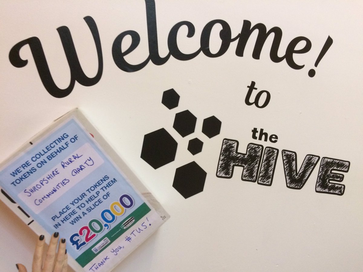 Comm_Resource's tweet photo. Don't forget we r collectng @ShropshireStar Cash 4 Your Community tokens @HiveShrewsbury @TweetUpShrews 2nite! Pls support us! #tus #cfyc17 https://t.co/Vkg8yCxHck