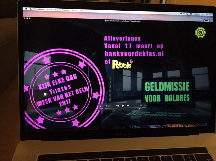 Golypoon's tweet photo. Leerlingen bedenken afleveringen TV serie over geld    — Leerling... https://t.co/RL3mVN4u0M #weekvanhetgeld https://t.co/iZGLMjlAzm