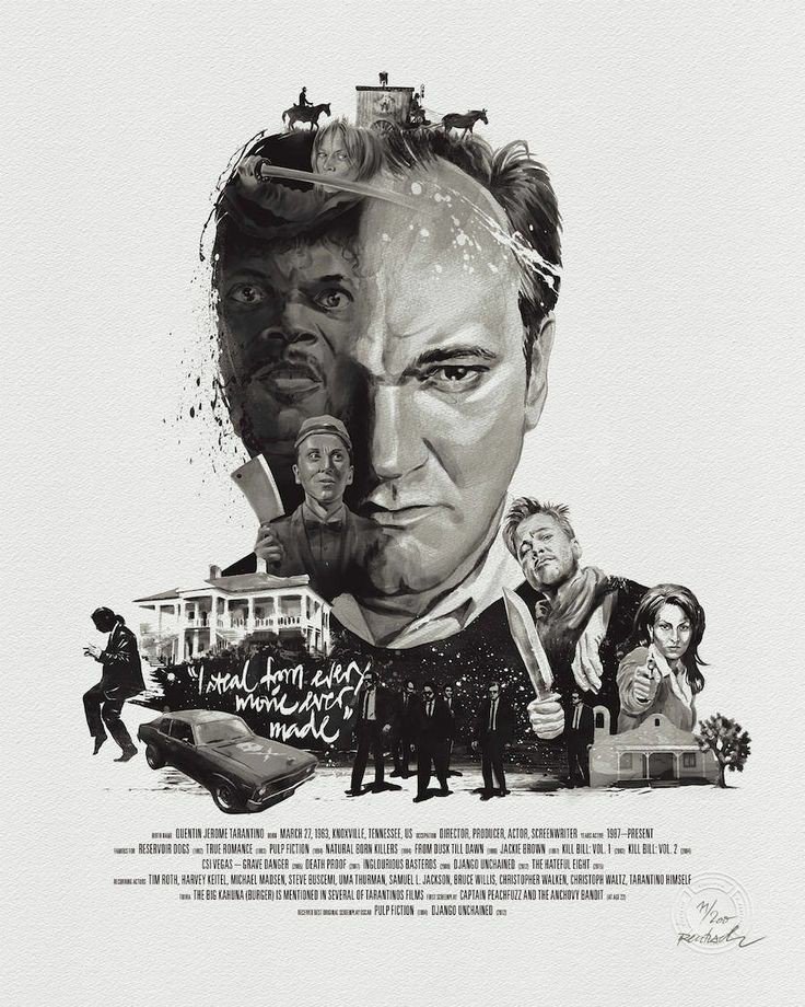 Happy Birthday Quentin Tarantino ! 
Le réalisateur de mes premiers émois cinephiliques. 