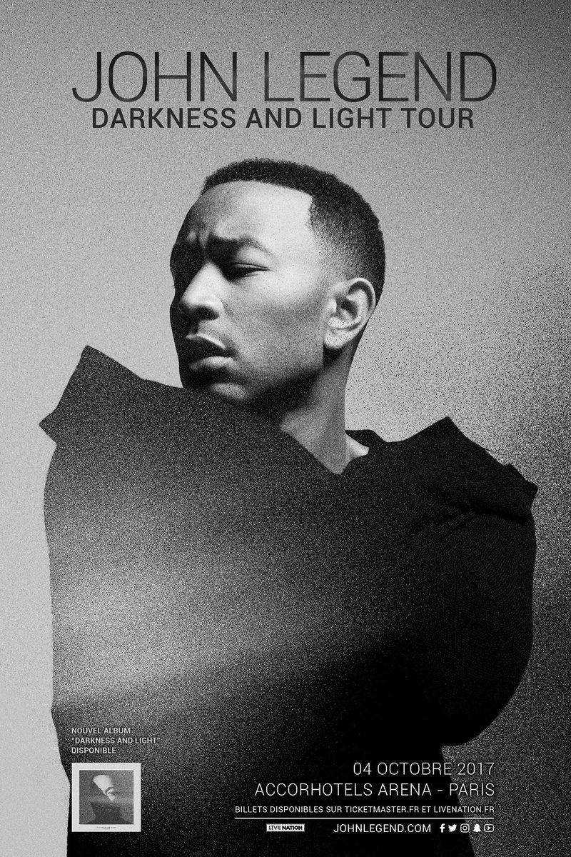 LivenationFR's tweet photo. .@JohnLegend en concert à l'@AccorH_Arena le 4 octobre
Prévente le 30 mars https://t.co/QcQ71oW6Zq https://t.co/o6eVYAqxFi