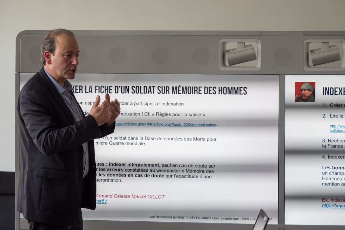 Mission1418's tweet photo. Séance de rattrapage pour les absents aux #RWEB1418 : @jm_gilot met à disposition sa présentation de @1J1Poilu https://t.co/hMUbcBED62 #1GM https://t.co/qhvLgjY8EW