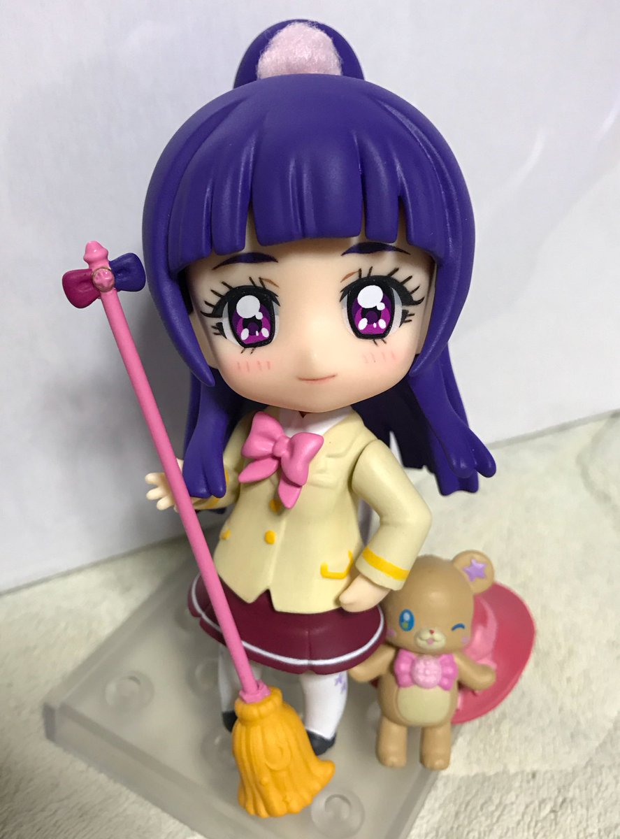 たくろー ねんどろいど改造 十六夜リコ 完成 まほプリ組は今回で１人目 髪型は比較的スムーズだったけど小物に手間取りました でも計算どおりに進んだし 狙いどおりだし 改造リコ まほプリ 魔法つかいプリキュア Precure ニチアサ