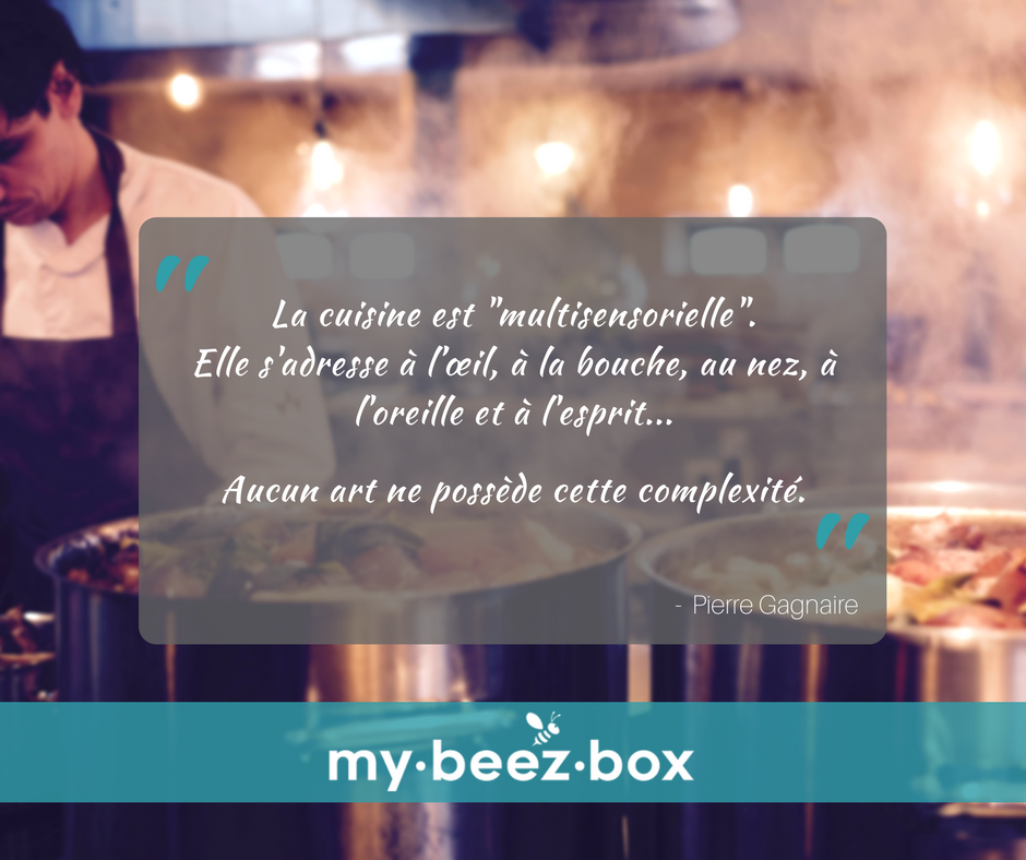 " La cuisine est "multisensorielle".- Pierre Gagnaire
#citationdechefs