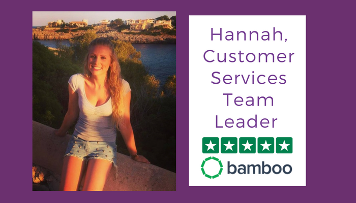 bambooloans's tweet photo. Meet Hannah, Customer Services Team Leader at Bamboo:  https://t.co/Sx6NFaTSgH #CustomerService #BambooLoans https://t.co/actds8YE0p