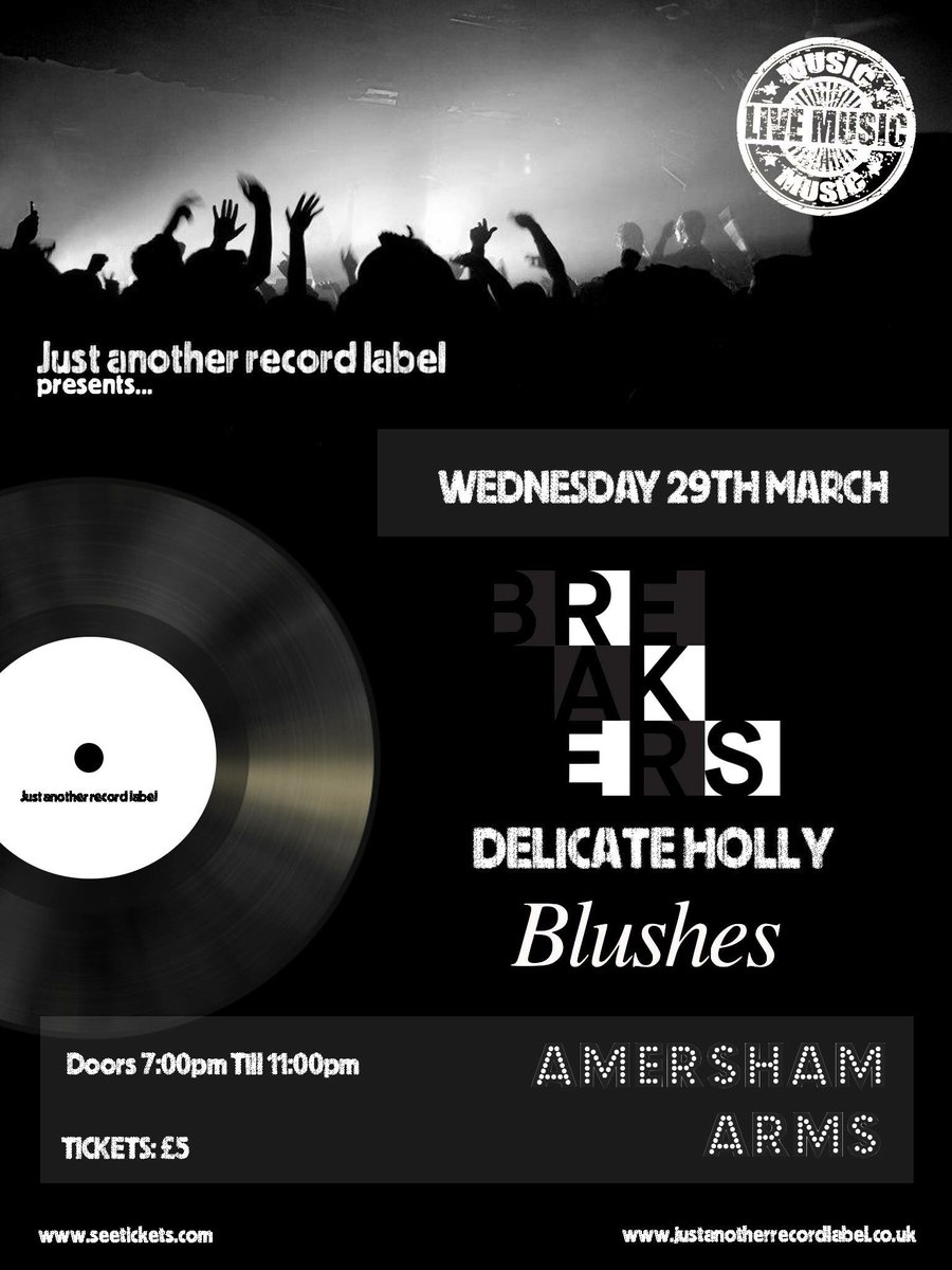 Catch us this Wednesday at Amersham Arms in London! 

facebook.com/events/1313909…