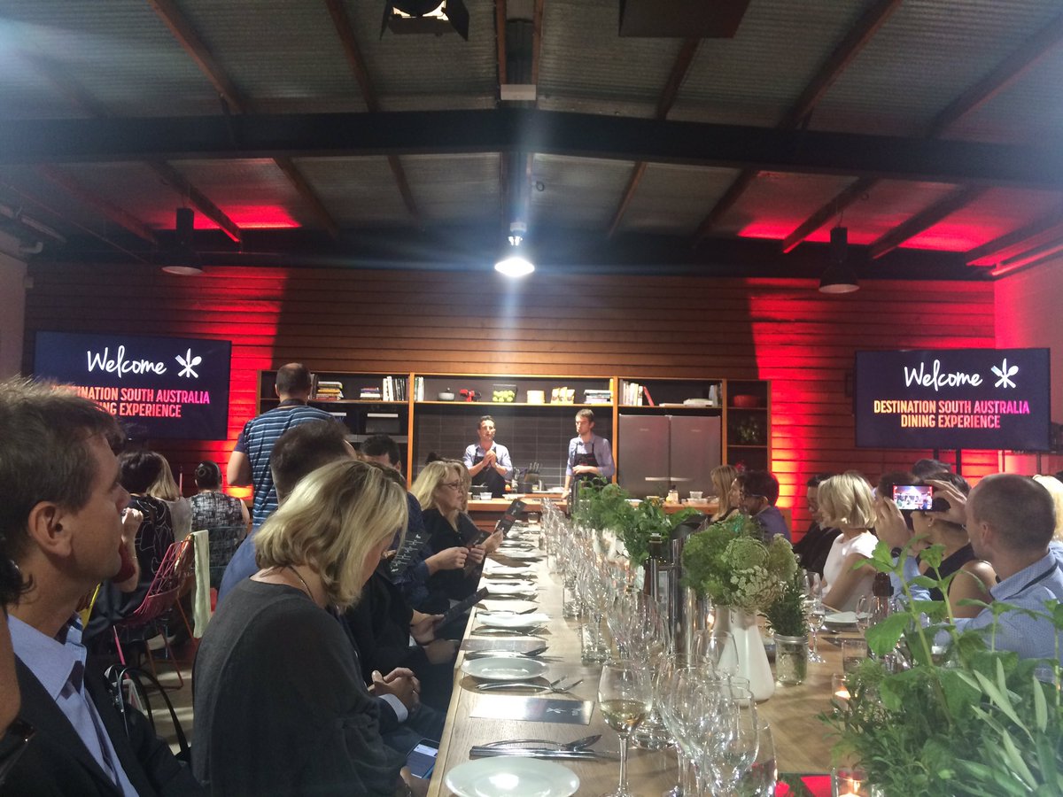South Australian produce and menu creation at its best <a href="/sproutadl/">Sprout</a> @AdlConv #DestSA2017 #DSA2017 #DinnerEvent