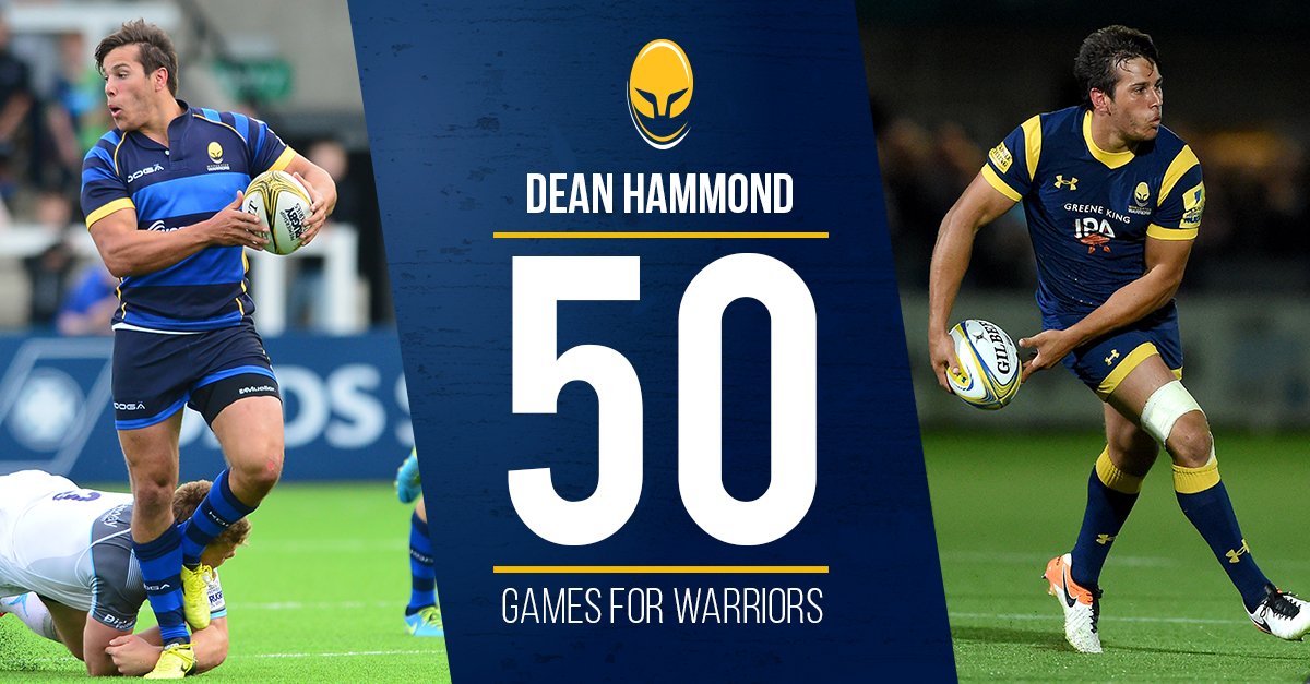 5⃣0⃣ Congratulations to <a href="/DeanHammond13/">Dean Hammond</a> on making his 50th Warriors appearance in yesterday's game!