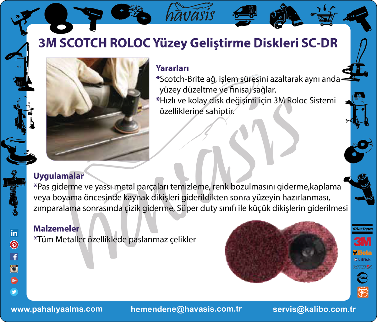 havasisas's tweet photo. #havasis
#3m
#3mgroup
#3mturkey
#scotchroloc
#disk https://t.co/bF2hypg5Cv