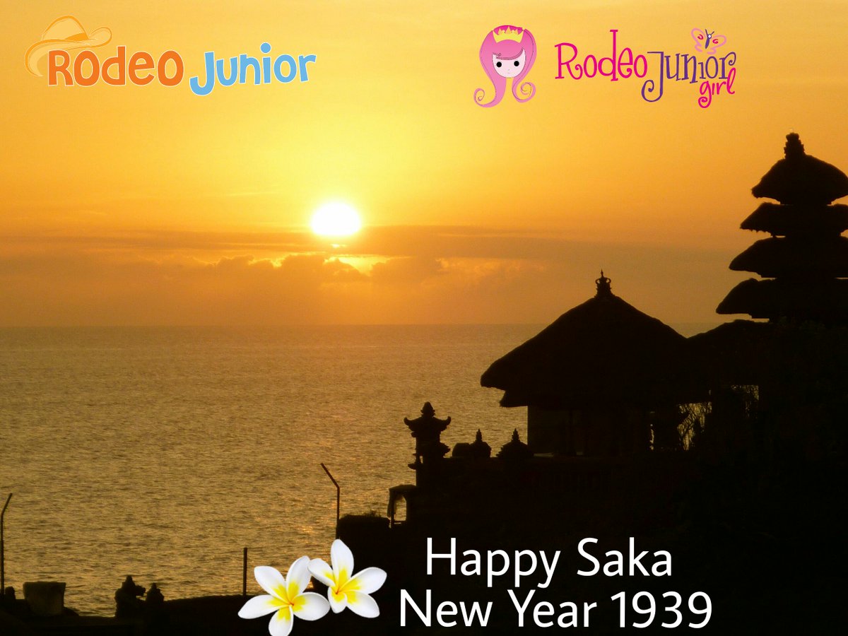 Happy Saka New Year 1939 Rodeo Junior people.The day of silence.Time to reflect ourselves &amp; finding the good things in life #HariRayaNyepi