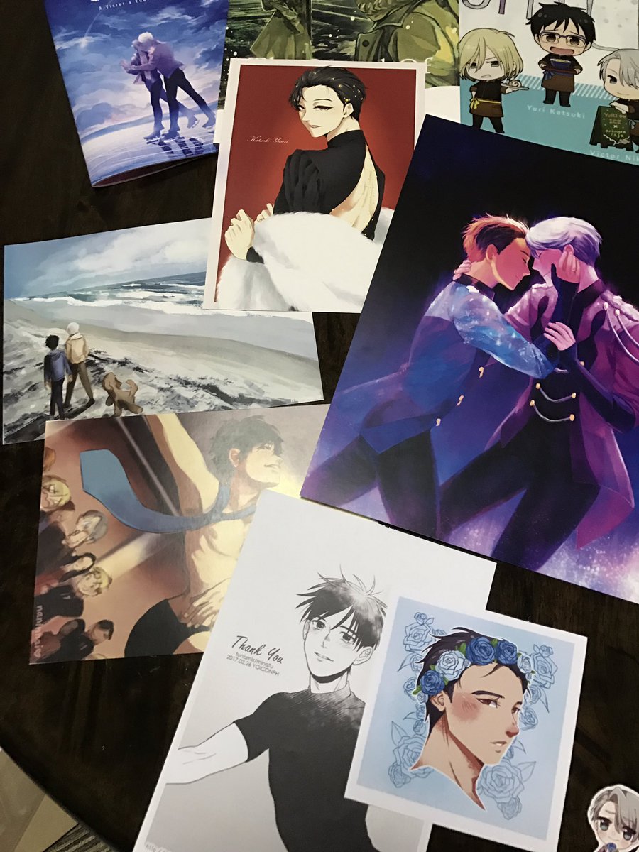 celestehalcyon's tweet image. WHAT A HAUL #yoiconph2017 #goodbyemoney #hellomerch