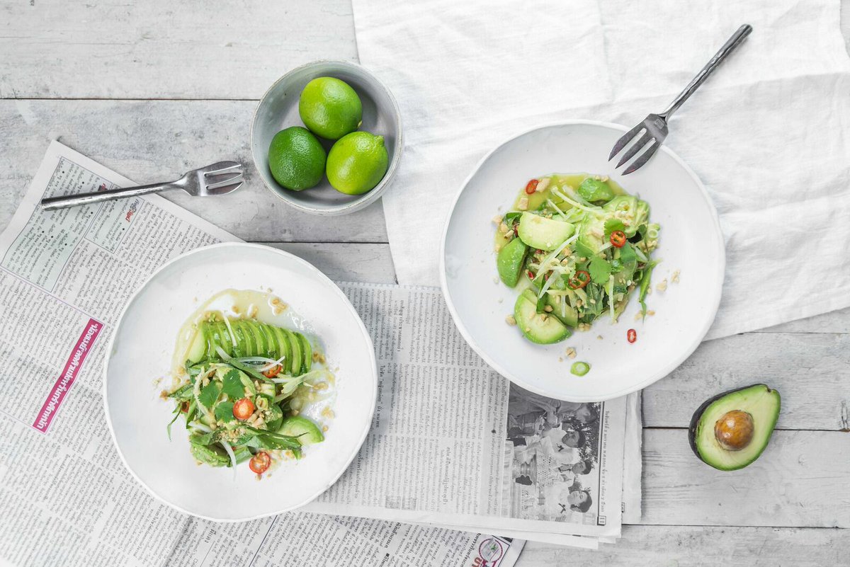 BusabaMCR's tweet photo. Our avocado &amp; Asian hot mint super salad is full of nutrition and flavour - perfect for a Monday lunch! #MondayMotivation #BangkokSpecials https://t.co/7257MYvDCe