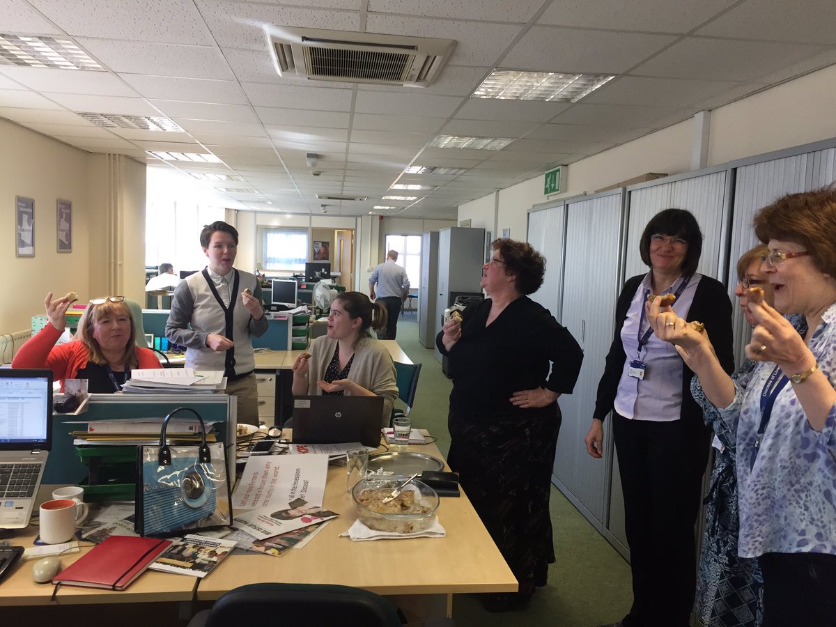 OurCofE's tweet photo. It's 11am. So @LivDiocese stops for cinnamon buns #notbreadalone https://t.co/KvYbXlkCCh