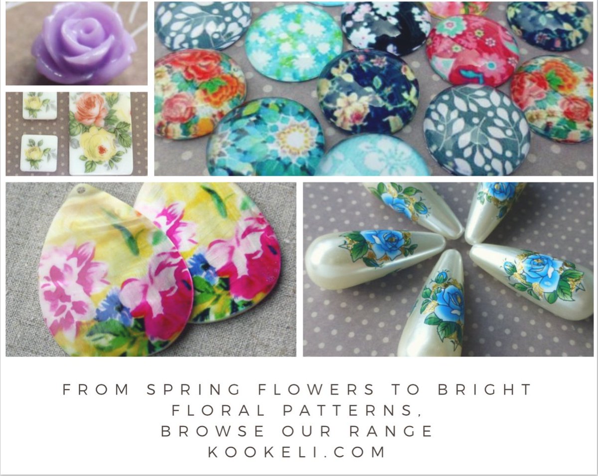 If it’s spring flowers you’re craving browse our bright floral shell pendants #KookeliEaster #floralfix #handmade ow.ly/SOCp30a4FR4