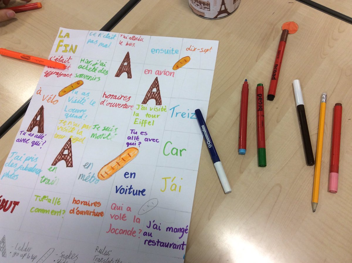 LinwoodModLangs's tweet image. S2 have created board games to revise #Studio2Rouge mod 2.The results are awesome! Testing &amp;amp; rating today #creativity #HOTS #mfltwitterati