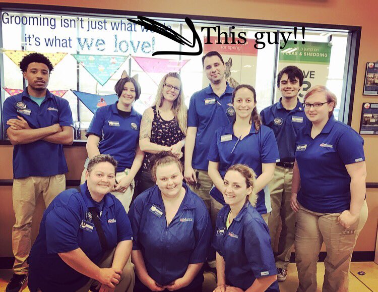 #PetSmart2283 said goodbye to @Shane_Mac85 You will be missed!! Thank you for all the #support. Good luck at your new location. <a href="/dmgelo/">Dave Gelo</a>