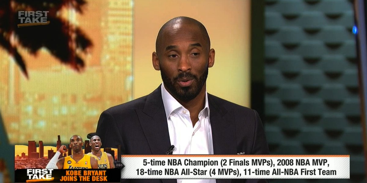 first take kobe