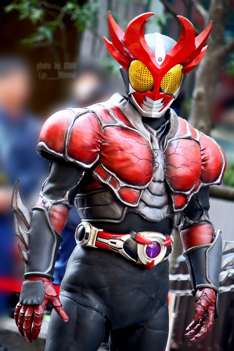 ___Memu's tweet photo. 燃え盛る業炎の戦士 https://t.co/lRD4nhOF8W
