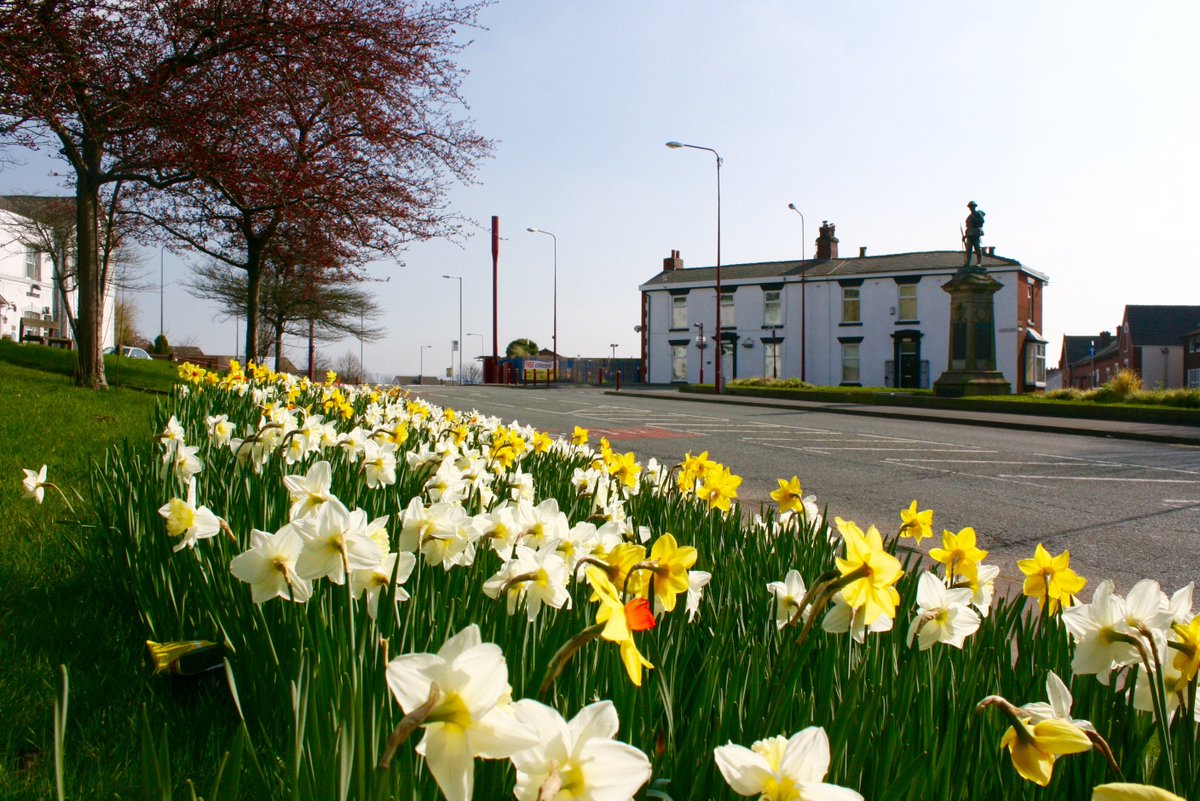 This eye-catching display of daffodils in Dukinfield looks lovely in the spring sunshine - we'd love to see your #ProudTameside photos!