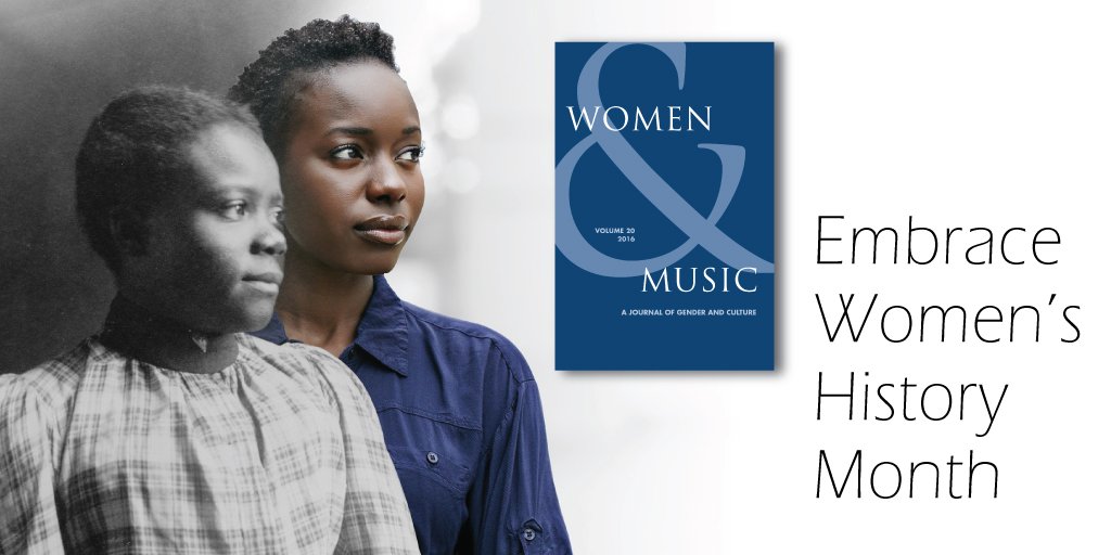 Embrace #WomensHistoryMonth w/ <a href="/WomenMusicJrnl/">Women and Music: A Journal of Gender and Culture</a> "The Rock &amp; Roll Blues: Gender, Race, &amp; Genre..."by Dr. Maureen Mahon bit.ly/WAM19MM