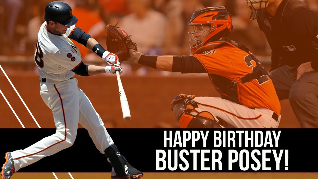 Happy Birthday Buster Posey! 