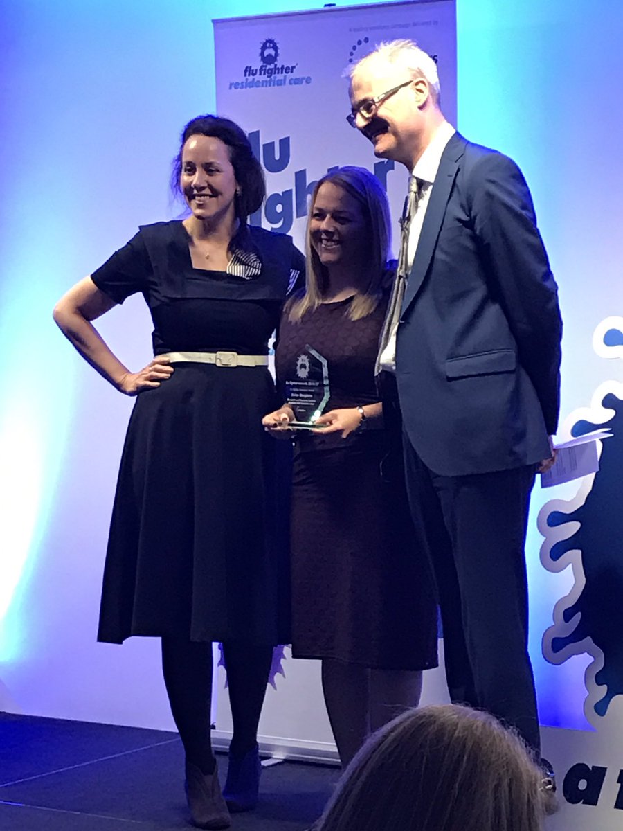 DBH_NHSFT's tweet photo. Congrats to Helen, named #FluFighter champion at @nhsemployers awards this evening!! #celebrate #patientsafety @NHSflufighter https://t.co/KisaAlwi6X