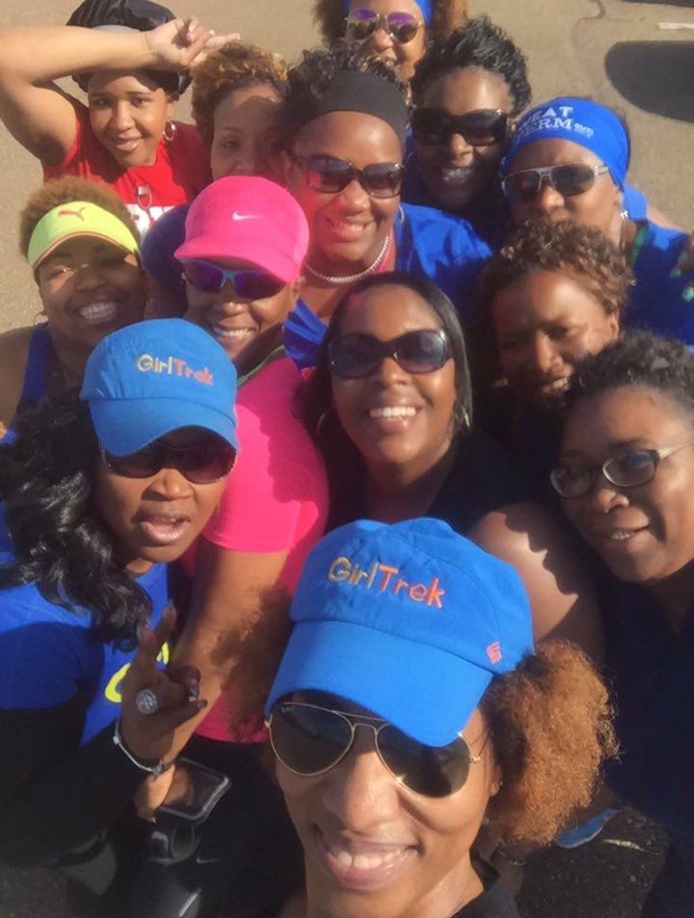 RenettaTaylor's tweet photo. CAN'T STOP ~ WON'T STOP #GirlTrek #FreedomFormation #DynamicDivasClintonMS #WEAREHARRIET https://t.co/lUQqnHlOk1