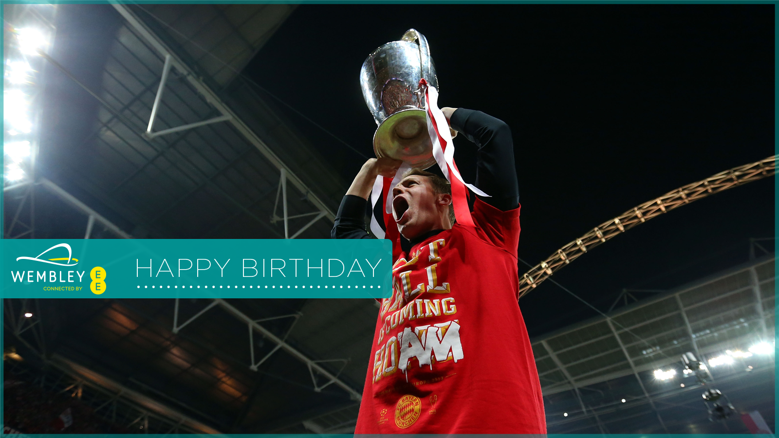 Happy birthday to goalkeeper  Neuer won the final at in 2013  