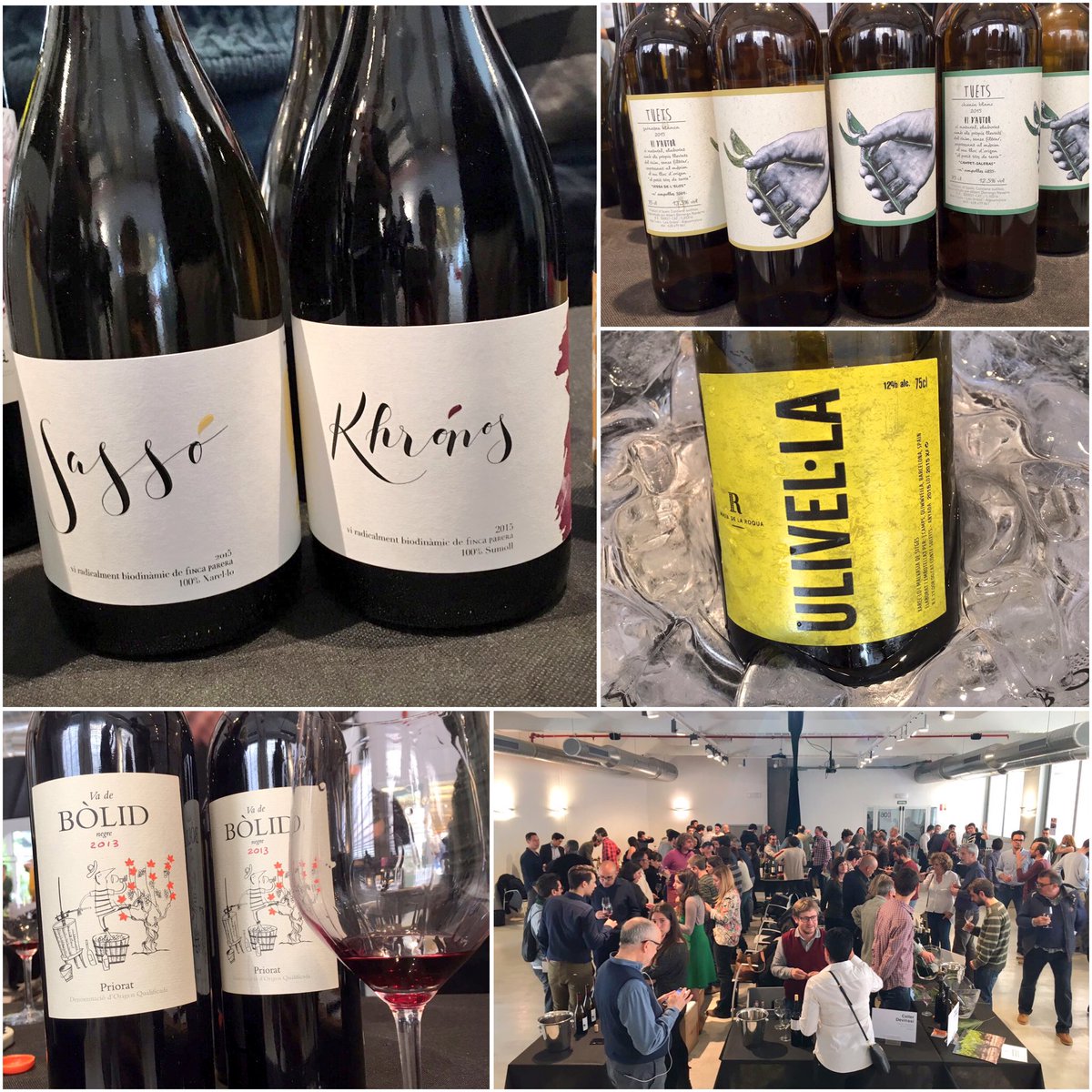 Bona feina i passió transmessa pels cellers d' #HumanTast Salut a t@ts 🍷! #Sommeliers #AgendaUmami #OrganicWine