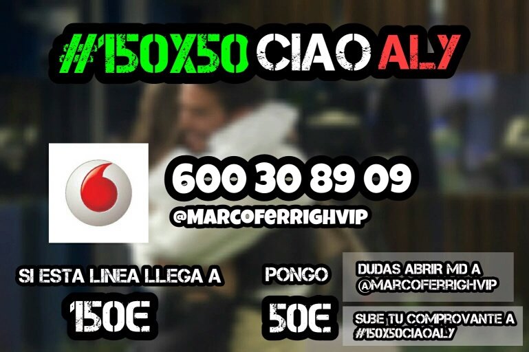 CFMarcoFerriGH's tweet photo. Estamos de reto recarga en la linea de @MarcoFerriGHVIP  si  recargamos 150 hay 50 extras https://t.co/cicvXS57BF