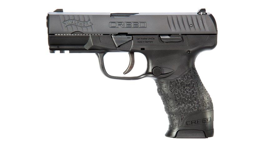 FinandField's tweet image. NRA Gun of the Week: Walther Arms Creed 9 mm Luger Pistol buff.ly/2nBuD2b #NRA #GunWeek