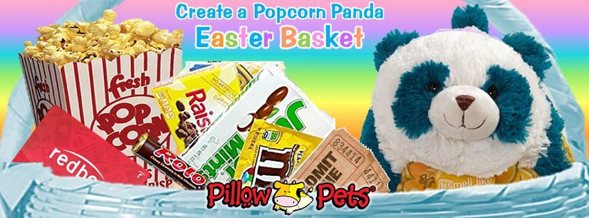 panda bear pillow pet